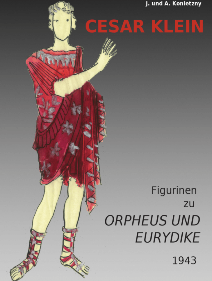Cesar Klein. Figurinen zu Orpheus und Eurydike